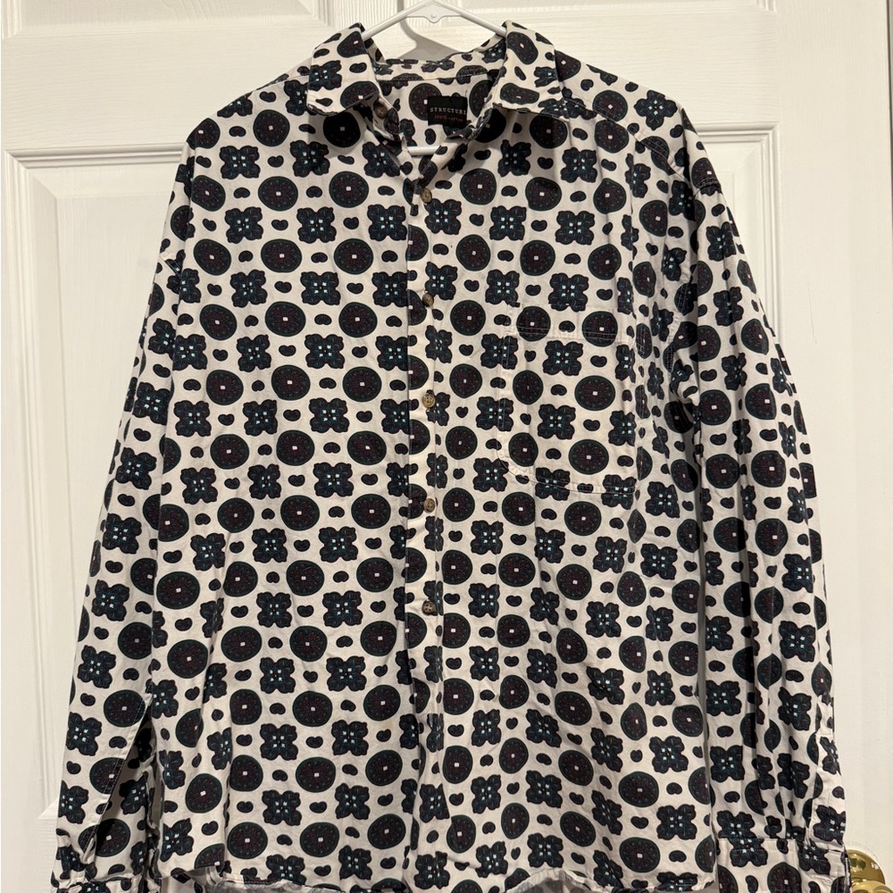 Structure Button up - 100% cotton Italian brand. Very nice button up